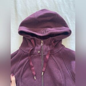 Lululemon plush scuba hoodie size 6
